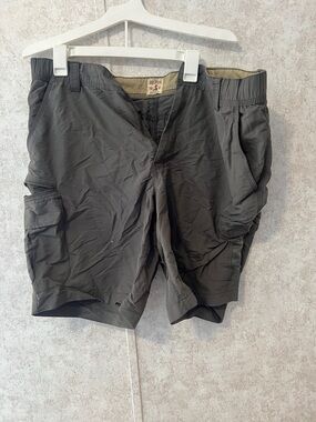 Red Head Men's Army Green Cargo Shorts - Lightweight Utility Style